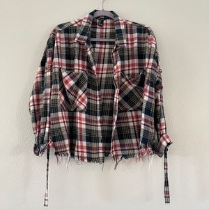Forever 21 plaid flannel shirt